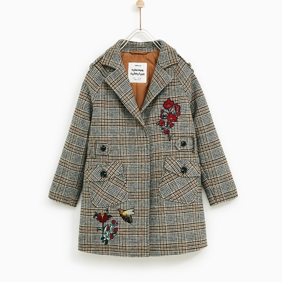 Zara Other - GORGEOUS NWT ZARA Kids Plaid Check Coat Jacket